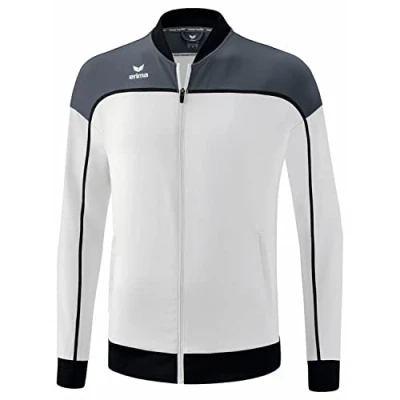 Afbeelding van CHANGE by erima presentatiejack wit/slate grey/zwart / 128