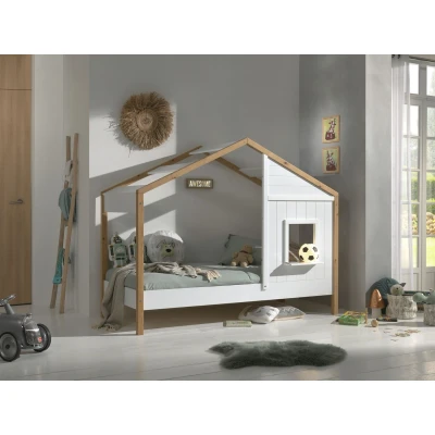Afbeelding van Vipack Babs 91 huisbed met open dak