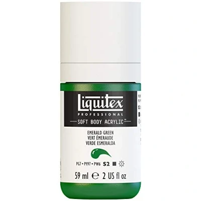 Afbeelding van Liquitex Professional Soft Body Acrylfles, 59 ml, smaragdgroen