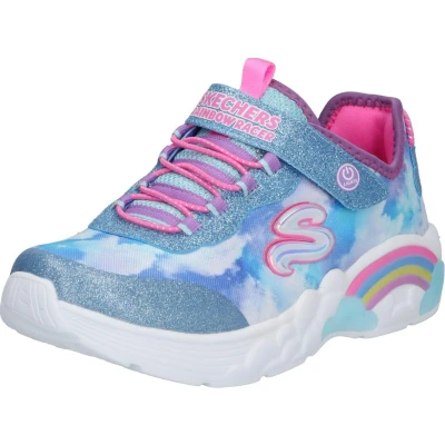Afbeelding van Skechers Rainbow Racer, sneakers voor meisjes, Blauwe netstof