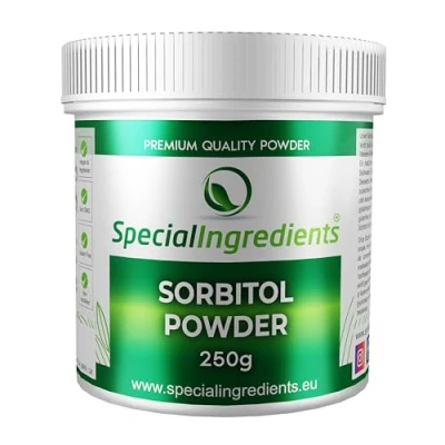Afbeelding van Special Ingredients Hoogwaardig sorbitolpoeder 250 g (Duitse etiketten en handleiding)