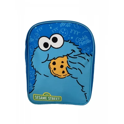 Afbeelding van Sesamstraat Cookie Monster peuter rugzak