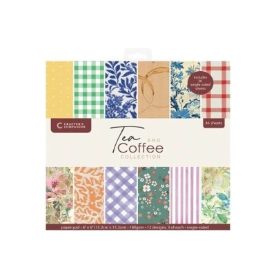 Afbeelding van CC Tea&amp;Coffee Mini Collection Paperpad 15x15 cm