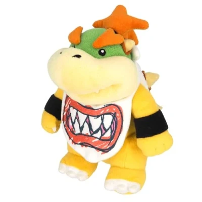 Afbeelding van Sanei Super Mario All Star Collection 8 inch Bowser Jr. Pluche, Small