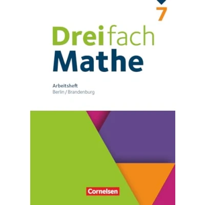 Afbeelding van Dreifach Mathe Berlin und Brandenburg 7. Schuljahr: Arbeitsheft mit Lösungen