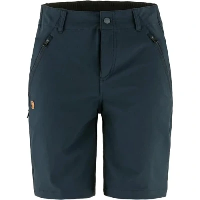 Afbeelding van Abisko Trail Stretch Short Dames Dark Navy 200 42 Blauw Wandelbroek