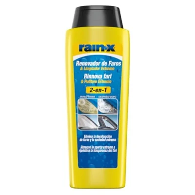 Afbeelding van Rain X Auto Koplamp Restaurator Extreme Vloeibare Polijsten Koplampen Geel 325 ml
