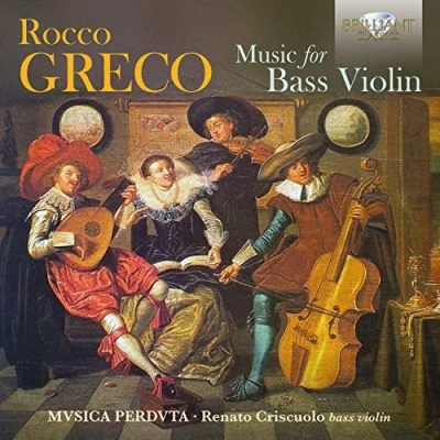 Afbeelding van Musica Perduta &amp; Renato Criscuolo Greco: Music For Bass Violin (CD)