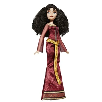 Afbeelding van Hasbro Disney Prinzessin Princess Villains, Moeder Gothel pop, accessoires en afneembare outfit, speelgoed vanaf 5 jaar, F4997, meerkleurig