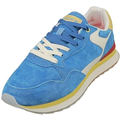 Afbeelding van HOFF Sneakers laag, Heren, Maat: 41, Blue Leer en textiel