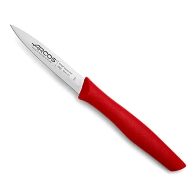 Afbeelding van Arcos Serie Nova, monteermes, 85 mm roestvrijstalen lemmet, handvat van polypropyleen, kleur rood