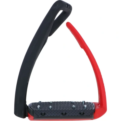Afbeelding van Freejump Stijgbeugels Soft Up Pro Plus Zwart/Rood One Size Agradi.be