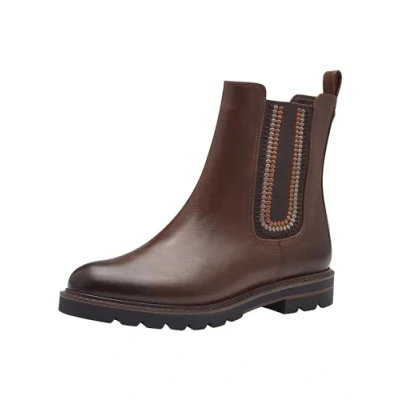 Afbeelding van Marco Tozzi Korte laarzen, Dames, Maat: 36, Chestnut Leer