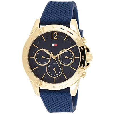 Afbeelding van Tommy Hilfiger TH1782198 Horloge Siliconen Blauw Ø 38 mm
