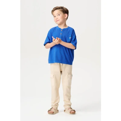 Afbeelding van Noppies Broek Lilburn Soft Sand Maat 104