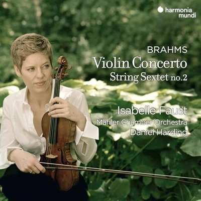 Afbeelding van Mahler Chamber Orchestra, Daniel Harding Brahms: Violin Concerto &amp; String Sextet No.2 (CD)