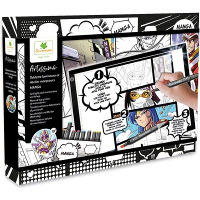 Afbeelding van Lichttablet Sycomore Manga Markers