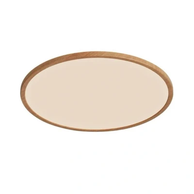 Afbeelding van Nordlux Oja Plafondverlichting Ø 42,4 X 2,3 Cm 3 Stappen Moodmaker Functie (2700K) 22W LED Incl. Houtfolie