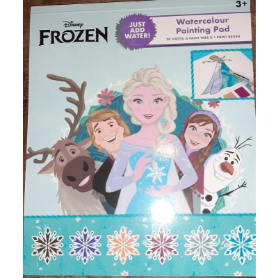 Afbeelding van Disney Frozen Kleuren met Water Kleurblok, 27dlg.