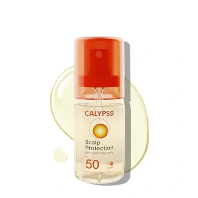 Afbeelding van Calypso SPF50 Hoofdhuidbeschermingsspray, hoge bescherming voor hoofdhuid en krassen, 50 ml, CALD50SCA, transparant