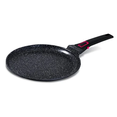Afbeelding van Baumalu 383608 Crêpemaker 28 cm Graniet Pro, gesmeed aluminium, zwart, cm, 29, 5 x 30 5, 2