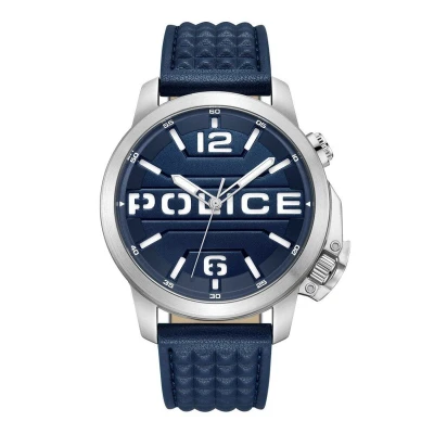 Afbeelding van Police Automated Horloge, Heren, Maat: One Size, Blau