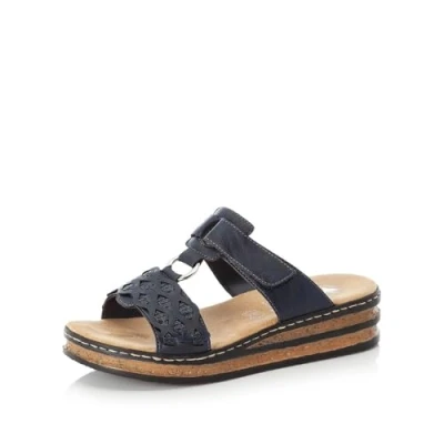Afbeelding van Rieker Damessandalen 629k9, Blauw 14