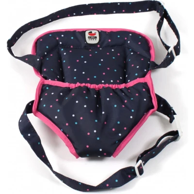 Afbeelding van Bayer Chic Poppendraagzak (confetti pink).