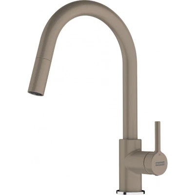 Afbeelding van Franke Lina Keukenmengkraan Beige Oyster met Uittrekbare Handdouche 115.0626.084