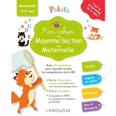 Image de Mon grand cahier de Moyenne section