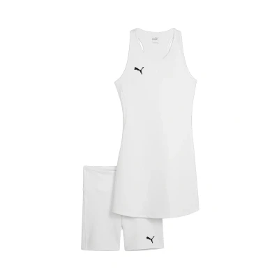 Afbeelding van puma Teamgoal Legging whitepuma black, Dames, Maat: XS, white black