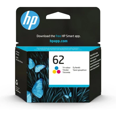 Afbeelding van HP 62 originele drie kleuren inktcartridge