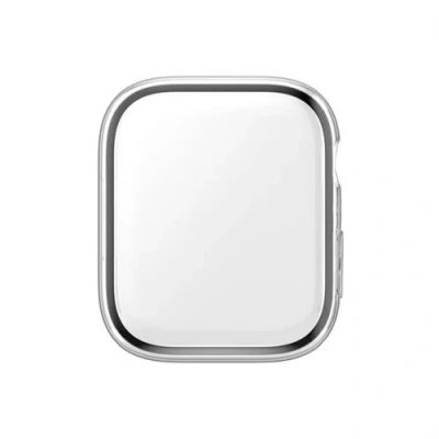 Image de Coque Apple Watch 9 45 mm: PanzerGlass Full Body Intercalaire Transparent Silicones Et TPU (doux) Smart Covers