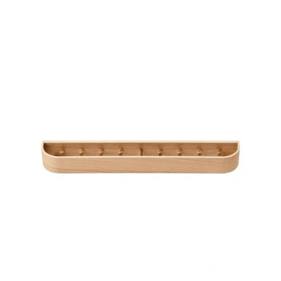Afbeelding van Audo Copenhagen Epoch 79 wandkapstok naturel eiken