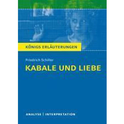 Afbeelding van Kabale und Liebe von Friedrich Schiller. Textanalyse Interpretation