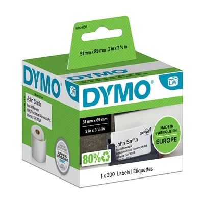 Image de DYMO badges nominatifs / cartes de rendez vous non adhésifs