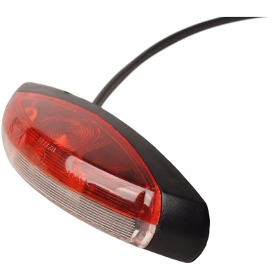 Afbeelding van Contourlamp Aspöck Flexipoint II Rood / wit DC kabel 2250mm Aspock Contourverlichting (Oranje,Wit) BouwmanAanhangwagens.nl