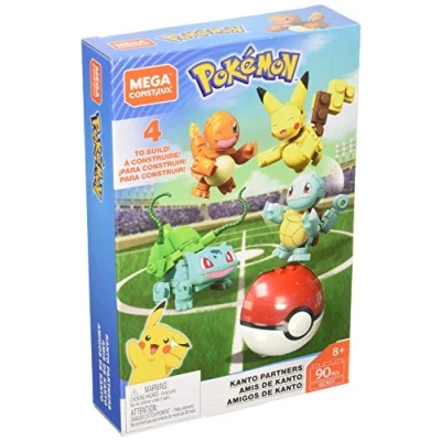 Afbeelding van Mega Construx Pokémon Kanto Partners Pokébal set