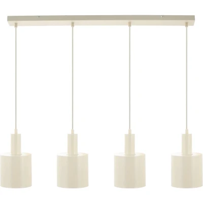 Afbeelding van Lindby hanglamp 4lichts IJzer H: 21.5 cm E27 beige