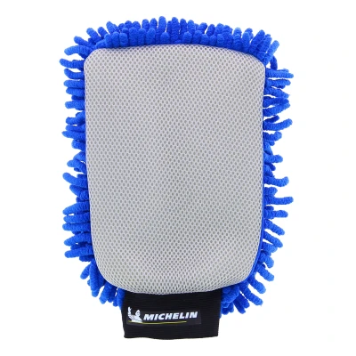 Afbeelding van Michelin 009482 Washandschoen Polyester, PU (Polyurethaan) Blauw, Beige
