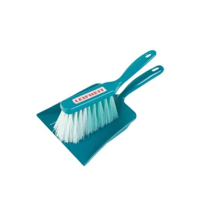 Afbeelding van Klein Toys Leifheit 2 delige vegerset stoffer en blik 12x56x3 cm hoogwaardig kunststof groen