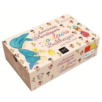 Image de Les premiers dominos des couleurs Montessori de Balthazar et Pépin aussi