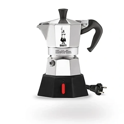 Afbeelding van Bialetti Moka Elektrikka Percolator 2 kops Aluminium Elektrisch 230V