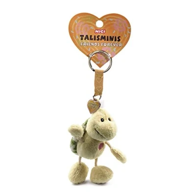 Afbeelding van Sleutelhanger, schildpad, 7 cm, Talisminis, meerkleurig