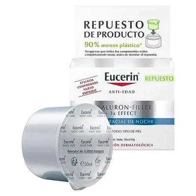 Afbeelding van Eucerin Hyaluron Filler Nachtcreme Refill 50 ml