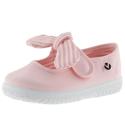 Afbeelding van VICTORIA BALLERINE OJALÁ TOILE &amp; SCRATCH NOEUD À RAYURES PETALO 23
