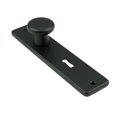 Afbeelding van Dulimex knop bb be /knop 160/40 vast kortschild 180/41 rh sl56 zwart