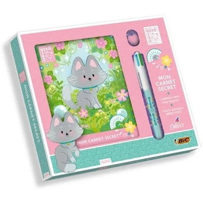 Afbeelding van MON CARNET SECRET NIKO (1 CADENAS + 1 STYLO BIC)