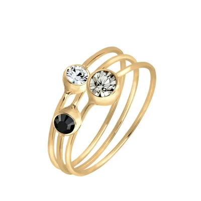 Afbeelding van Elli Ring goldcoloured, Dames, Maat: 56, Gold coloured