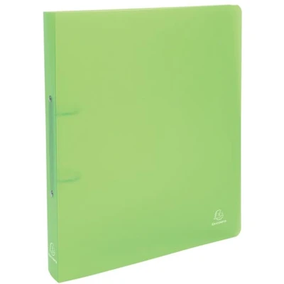 Afbeelding van Exacompta Ringmap Chromaline, Voor Ft A4 Maxi, Uit Pp , 2 Ringen Van 30 Mm, Groen